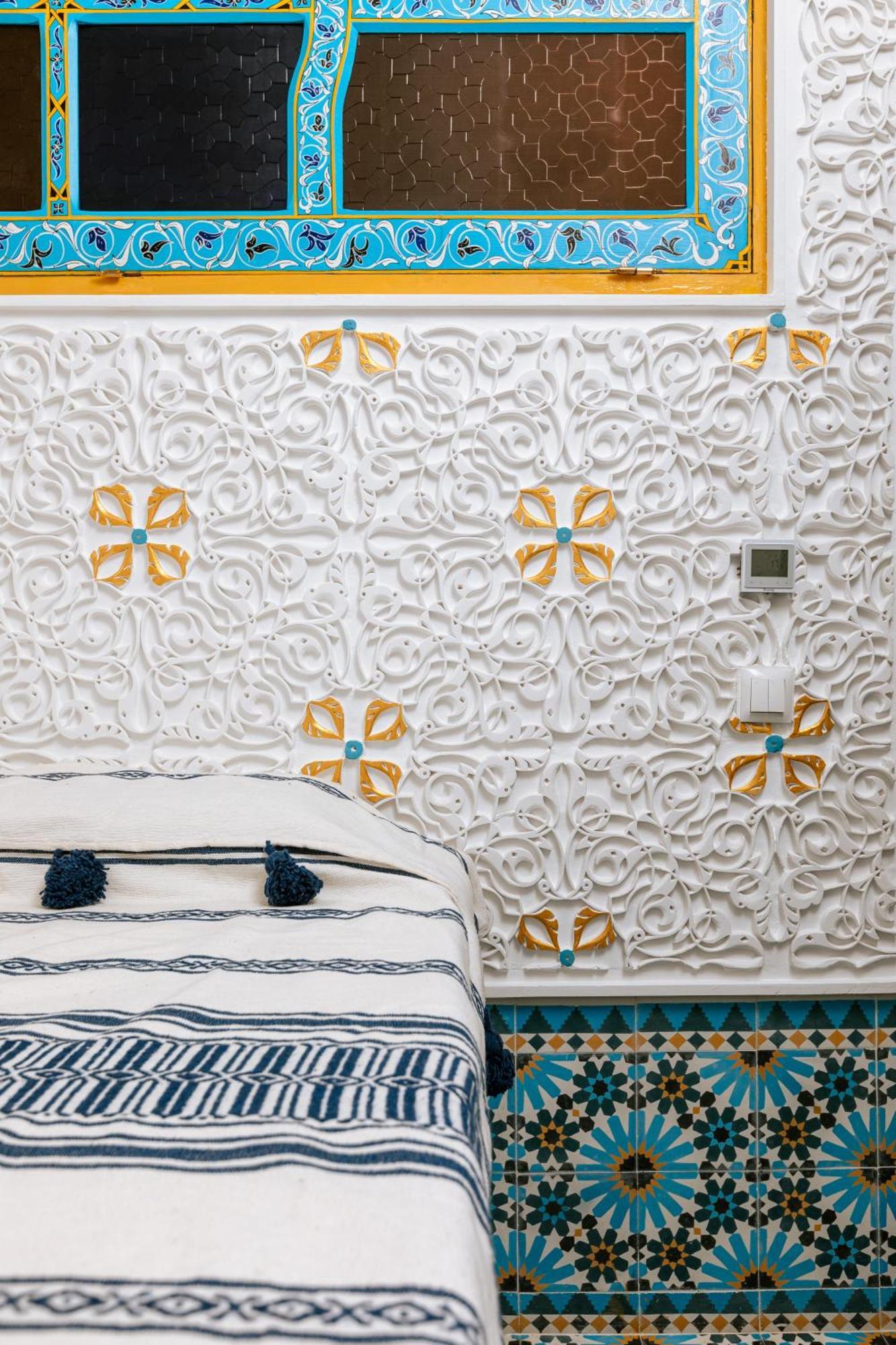 Colorful Traditional Riad W/Views Of Spain Танжер Экстерьер фото